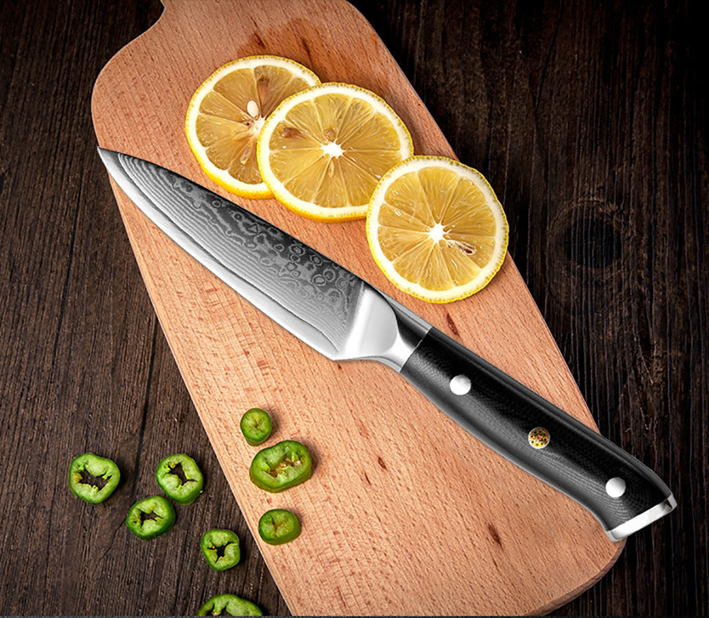 Quality Japanese Chef Knife Santoku Damascus Steel Kitchen Knife - Knife Depot Co.