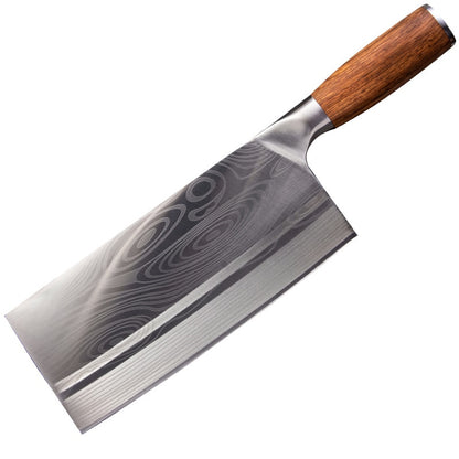Professional Damascus Steel Pattern Blade Slicing Kitchen Knife - Default Title - Knife Depot Co.