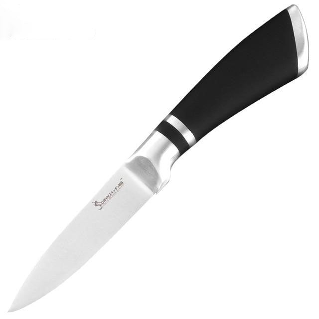 KD 7 inch Stainless Steel Professional Santoku Sushi Meat Fish Chef Knife - 3.5 fruit knife - Knife Depot Co.
