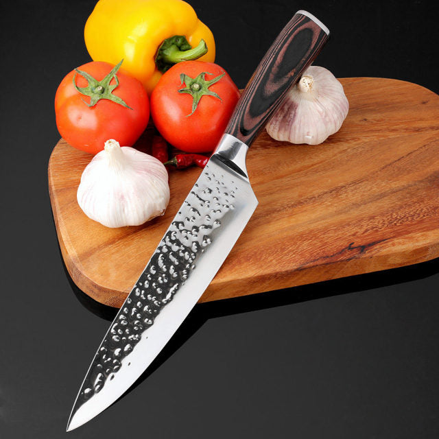 KD 8 inch Stainless Steel Kitchen Chef Knife - 8 in chef knife - Knife Depot Co.