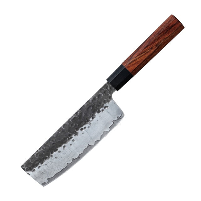 Chef Knife High Carbon Steel Japanese Kritsuke Knife - Nakiri Knife - Knife Depot Co.