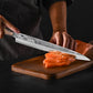 Salmon Filleting Knife 11 inch Damascus Steel Japanese Chef Sushi Knives - Knife Depot Co.