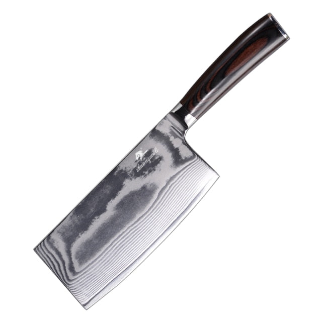 KD - 3 Pcs Stainless Steel Kitchen Chef Knife Set - Chinese Knife - Knife Depot Co.