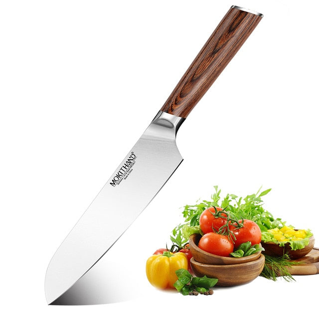 Kitchen Knife Japanese Chef Knives Set - 7.0 Santoku knife - Knife Depot Co.