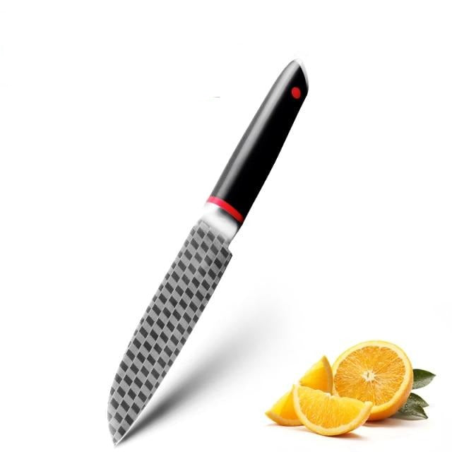 KD 7CR17 Stainless Steel Chef Knife - santoku knife - Knife Depot Co.