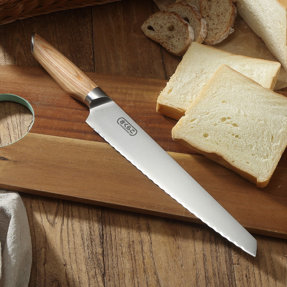 9 inch Stainless Steel Cake Cutter Bread Knife - Knife Depot Co.