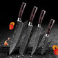 Japanese Knife Set 10 PCS Super Sharp Kitchen Knives - 4 Pcs Value set 02 - Knife Depot Co.