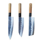 Pro Kitchen Knife Sets Composite Steel Chef Santoku Knives - 3-piece set-CheSK - Knife Depot Co.