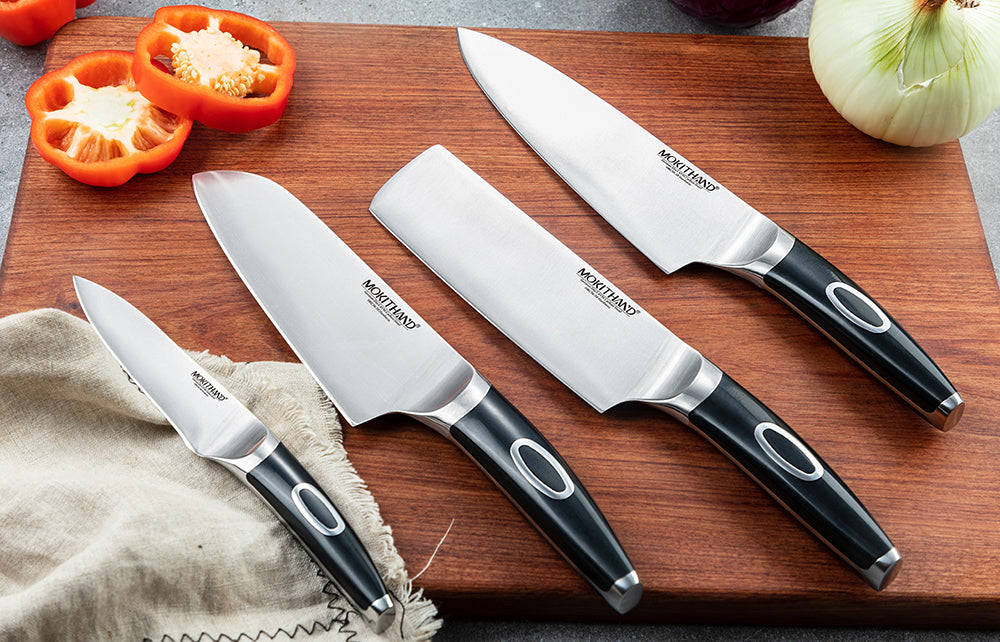 KD 8 Inch Japanese Stainless Steel Kitchen Knife Set - Knife Depot Co.