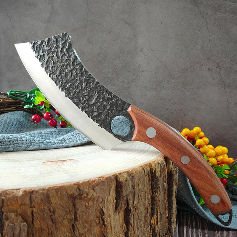 Forged Stainless Steel Kitchen Knives 6 Pcs Set Kitchen Knife