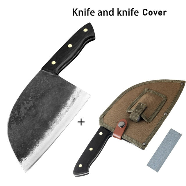 Promaja Handmade Serbian Chefs Knife - Knife and cover - Knife Depot Co.