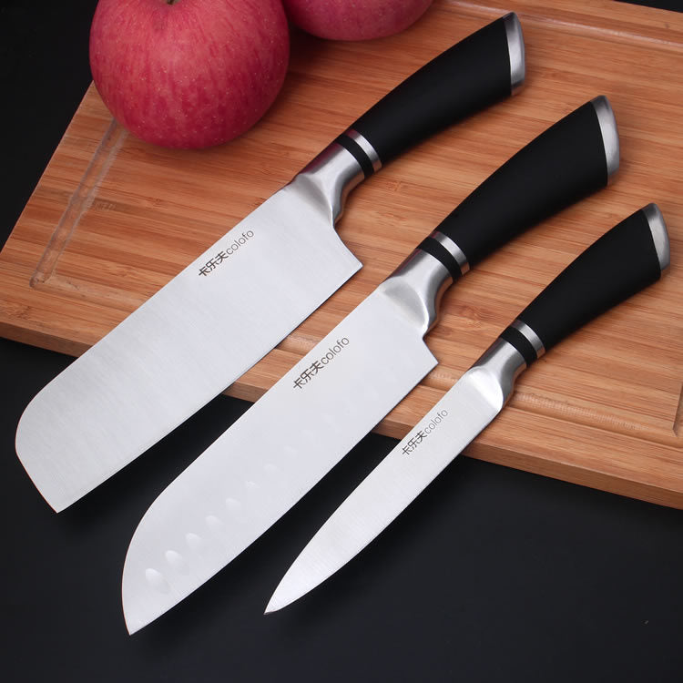 KD 3 PCS Popular Stainless Steel Kitchen Knife Set - Knife Depot Co.
