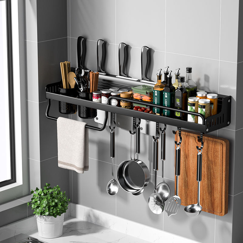 Kitchen Storage Rack Knife and Fork Storage Condiment Stainless Steel Multi-Functional Shelf Household Goods - Knife Depot Co.
