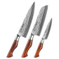 Kitchen Knife Set 73 Layers Damascus Steel Chef Knives - 3pc knife set - Knife Depot Co.