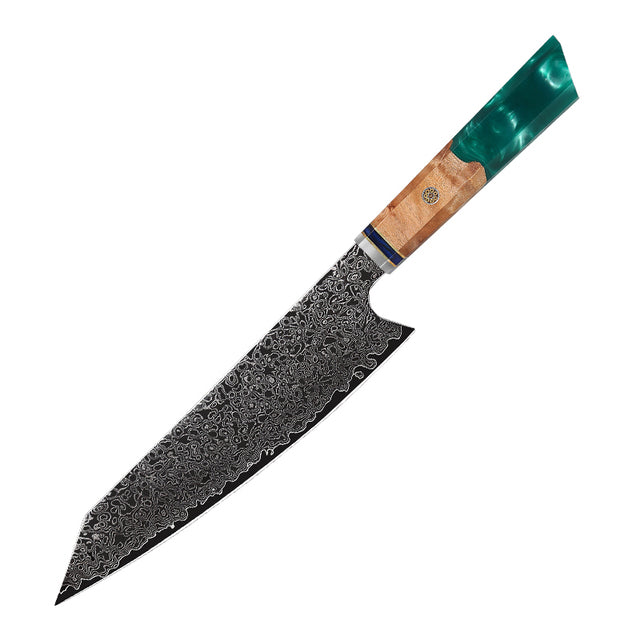 KD 67 Layers VG10 Cored Damascus Steel Kiritsuke Chef Knife - Default Title - Knife Depot Co.