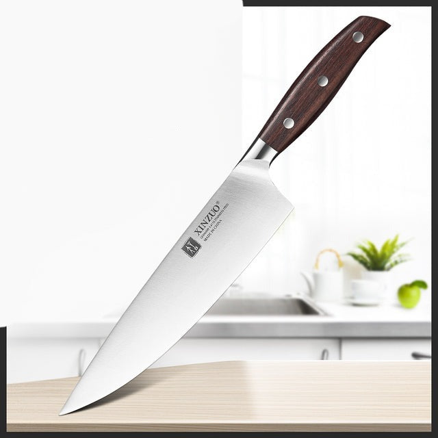 KD German Steel Professional Kitchen Knives - 8" Chef - Knife Depot Co.
