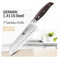 KD German Steel Professional Kitchen Knife Set - 7" Santoku - Knife Depot Co.