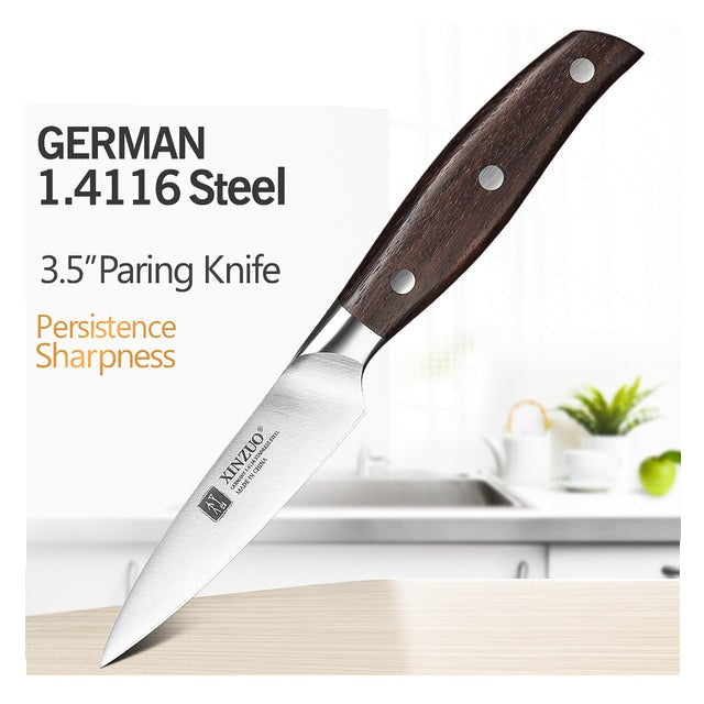 KD German Steel Professional Kitchen Knife Set - 3.5" Paring - Knife Depot Co.
