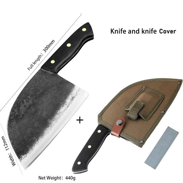 Butcher Knife Set Hand Forged Butcher Knives Professional Cleaver Knives