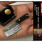 KD Mini Stainless Steel Kitchen Chef Knife Keychain - V5 - Knife Depot Co.