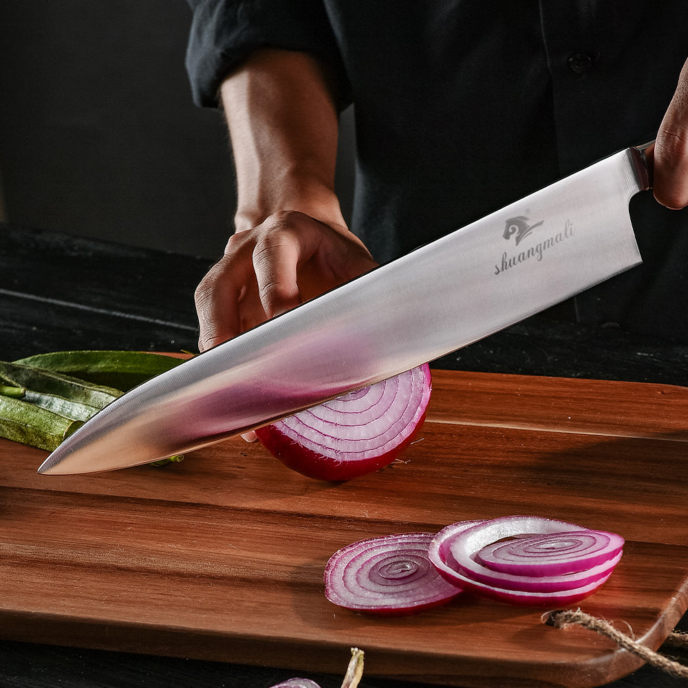 Chef Knife Germany Steel Kitchen Knives Vegetable Slicing Gyuto Meat Knives - Knife Depot Co.