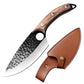 Forged Boning Knife Butcher Knife Kitchen Chef Knives - Brown C with Cover - Knife Depot Co.
