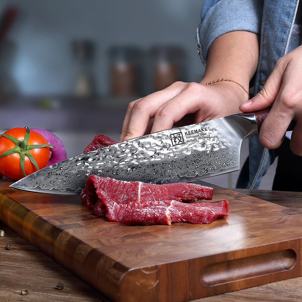  KEEMAKE Chef Knife Set 3 Piece, Sharp Kitchen Knives